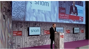 Snom stage